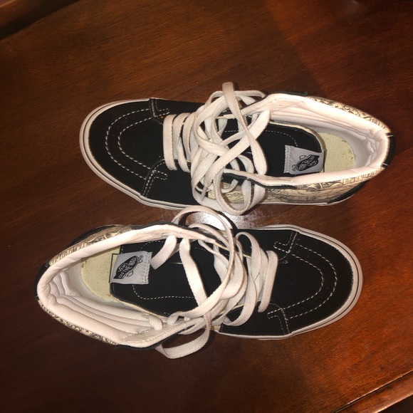 🛑SOLD ON MERCARI🛑 Astrology Zodiac Sign Vans Sk8-hi hightops - Picture 5 of 6